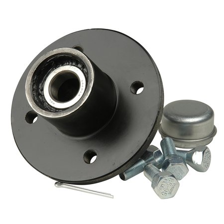 C.E. SMITH Pkg Trailer Hub Kit, 1 in. Tapped 4 x 4 13100